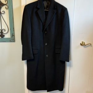 NWOT Jacob Siegel men’s cashmere and wool long coat